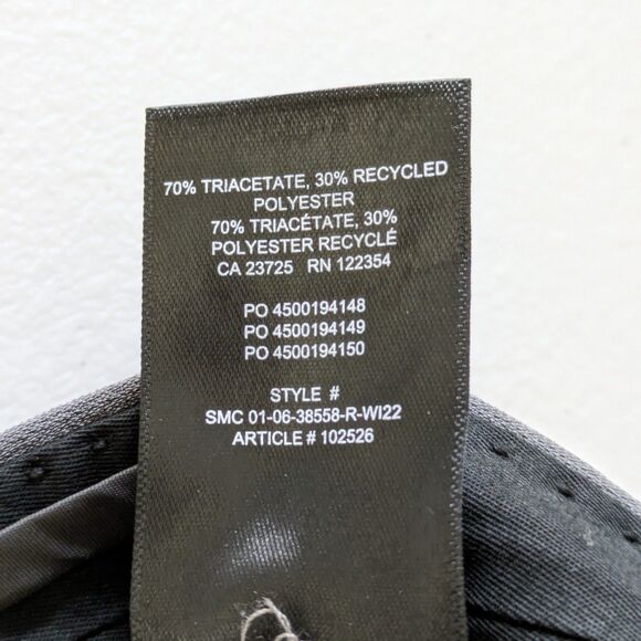 Aritzia Babaton Pant High Rise Slim Fit Flare Leg Trousers Gray Size 4 - Picture 9 of 13